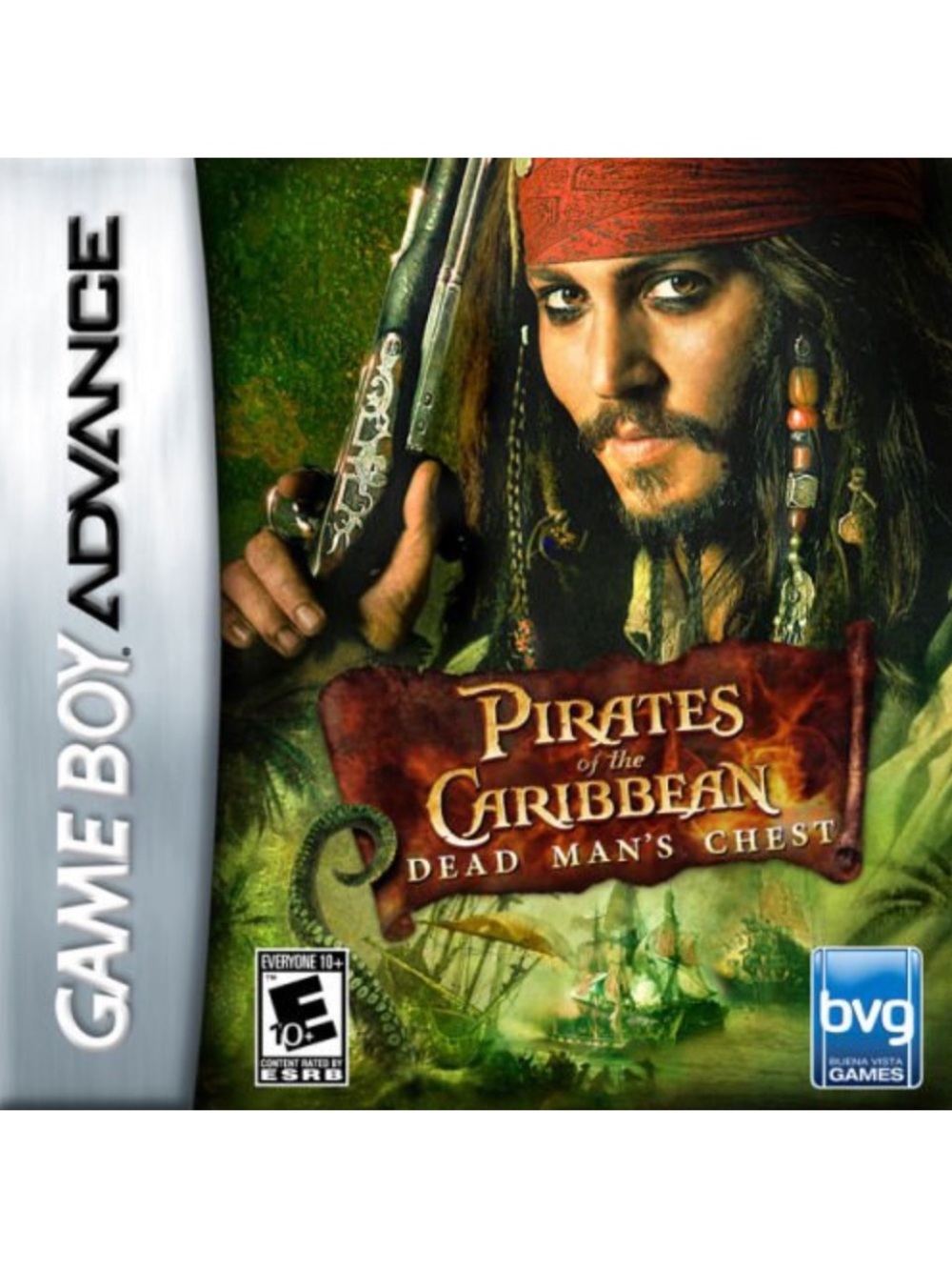 DISNEY Pirates of the Caribbean: Dead Man's Chest Game Boy Advance GBA VideoGame